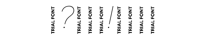 Intro Trial TnObl Font OTHER CHARS