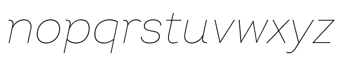 Intro Trial TnObl Font LOWERCASE