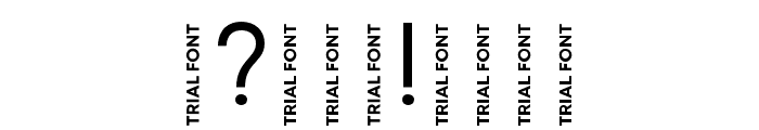 IntroCaps Trial Rg Font OTHER CHARS