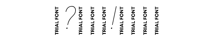 IntroCd Trial TnObl Font OTHER CHARS