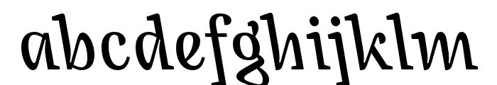 Janus CounterItalic Font LOWERCASE