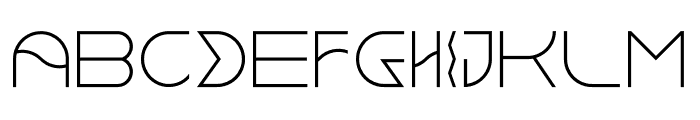 JaroLight Font LOWERCASE