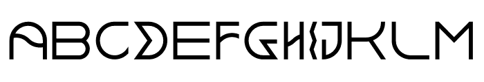 JaroRegular Font LOWERCASE
