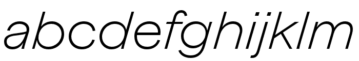 JokkerTRIAL LightItalic Font LOWERCASE