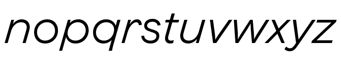 JokkerTRIAL RegularItalic Font LOWERCASE