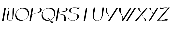 Kaldera   Italic Font LOWERCASE