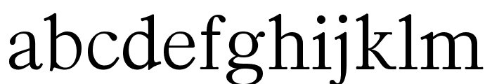 Kalice Regular Font LOWERCASE