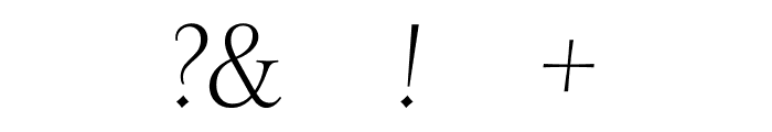 Kessler Display Italic Font OTHER CHARS