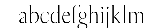 Kessler Super Display Regular Font LOWERCASE