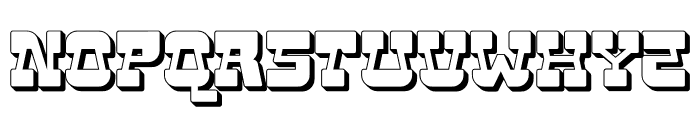 Keyute   Shadow Font UPPERCASE