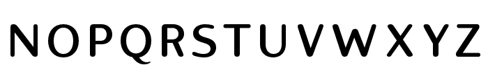 KineksRound Medium Font UPPERCASE