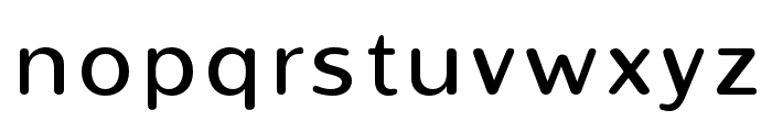 KineksRound Medium Font LOWERCASE