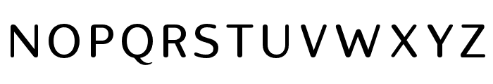 KineksRound Regular Font UPPERCASE