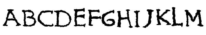 KingHarold Regular Font LOWERCASE