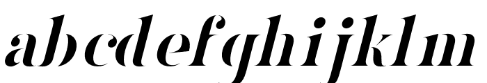 Kinlock   Italic Font LOWERCASE