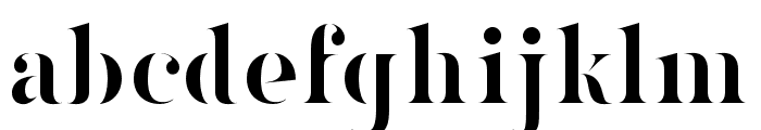 Kinlock   Regular Font LOWERCASE