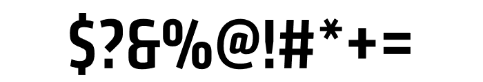 Klavika Condensed Medium Font OTHER CHARS