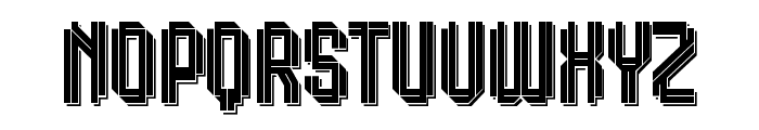 Klops Inline Shdw Personal Font LOWERCASE