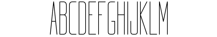 Kompakt Light Font UPPERCASE