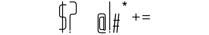 Kompakt Regular Font OTHER CHARS