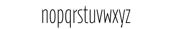 Konsole Variable Font LOWERCASE