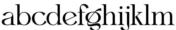 Kraton Modern Ligature Font Font LOWERCASE