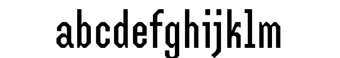 Kreuz Condensed Light Font LOWERCASE