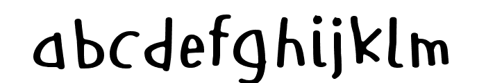 Krikikrak Medium Font LOWERCASE