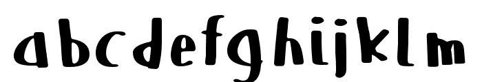 Krikikrak Quill Black Font LOWERCASE