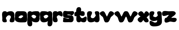 Kuraci Retro Font LOWERCASE