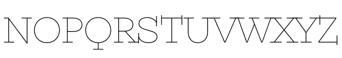 Kyiv Type Serif Font UPPERCASE