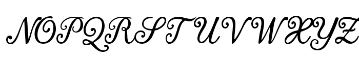 LTYoyo Font UPPERCASE