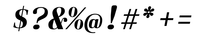 Laplace Mono Bold Italic Font OTHER CHARS