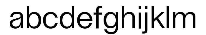 LayGrotesk Regular Font LOWERCASE