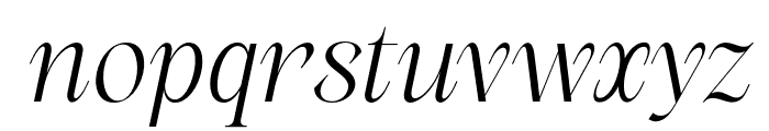 Le Merino   Italic Font LOWERCASE