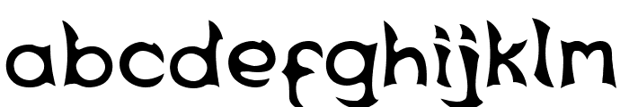 Ledhator Font LOWERCASE