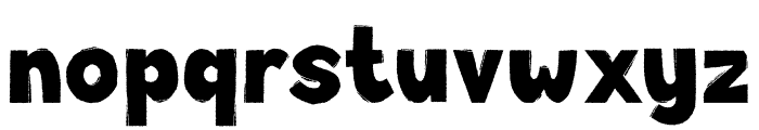 Lintrow Font LOWERCASE