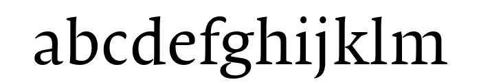 Lirico Press Light Font LOWERCASE