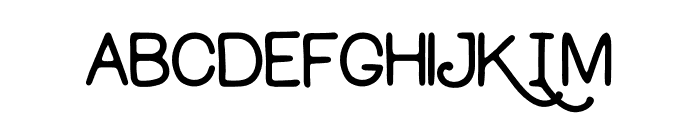 Longshore Regular Font UPPERCASE