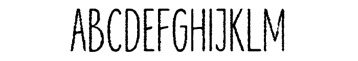 Lonne Rough Regular Font UPPERCASE