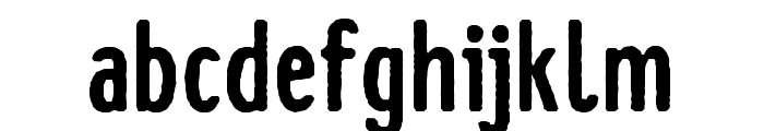 Lonne Rough Ultra Bold Font LOWERCASE