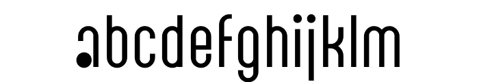 Lord Light Font LOWERCASE