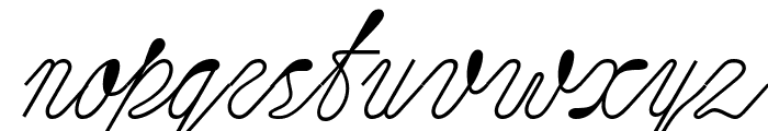 Louise Regular Font LOWERCASE