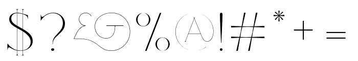 Love Regular Font OTHER CHARS