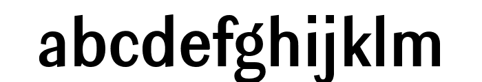 Ludwig Condensed SemiBold Font LOWERCASE