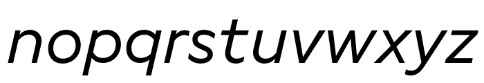 Lynstone Book Italic Font LOWERCASE