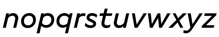 Lynstone Regular Italic Font LOWERCASE