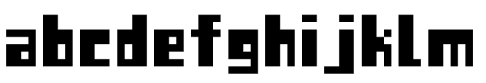 MW BLOC Font LOWERCASE