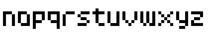 MW CHIPS Font LOWERCASE