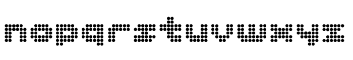 MW POLKA Regular Font LOWERCASE